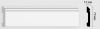 Плинтус напольный Decomaster D005-115ДМ В79хШ13хД2400 мм / Декомастер.