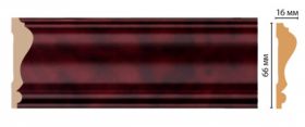 Молдинг Decomaster D022-62 В66х16хД2400 мм / Декомастер.