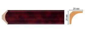 Плинтус Потолочный Decomaster D133-62ДМ В20хШ20хД2400 мм / Декомастер.