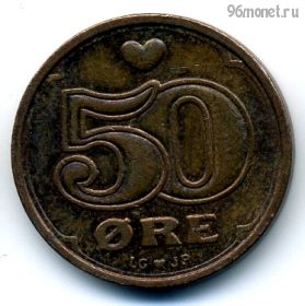 Дания 50 эре 2001 LG-JP