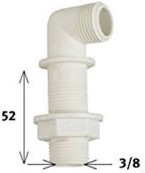 Təmiz Su Giriş Dirsək – 3/8”-52MM İzyapi (Türkiyə)