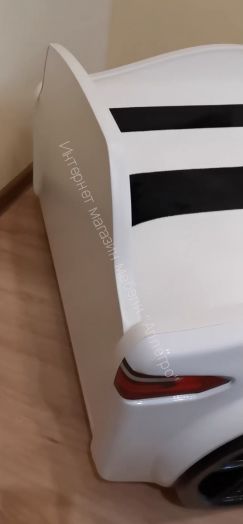 Кровать-Машинка Baby-M 150*70 см с подъёмным механизмом + ящик + Орто Матрас, желтая