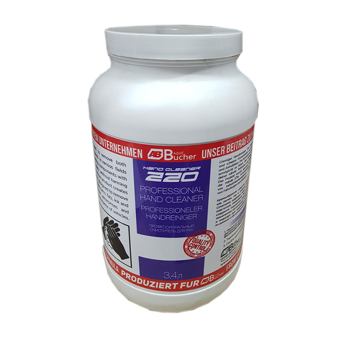 Adolf Bucher АВ-220 Паста для очистки рук, объем банки 3,4л.