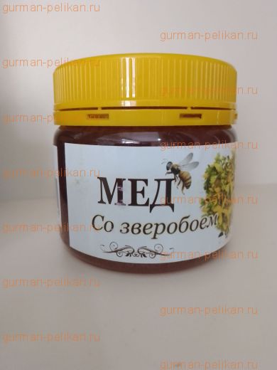 Мёд со зверобоем,  200 гр