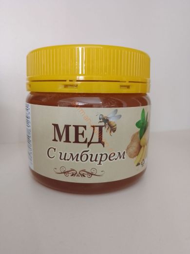 Мёд с имбирем, 200 гр