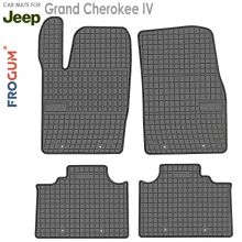 Коврики Jeep Grand Cherokee IV от 2010 - 2021 в салон резиновые Frogum (Польша) - 4 шт.