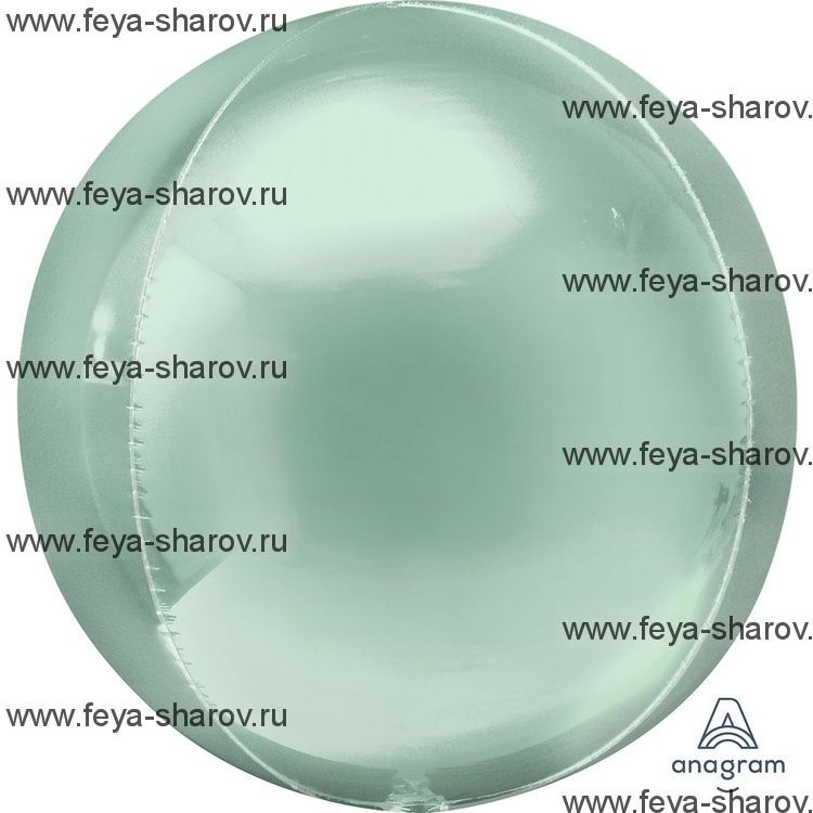 Сфера 3D Mint Green 16" (40 см) Anagram