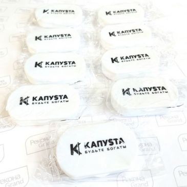 таблетницы с логотипом компании