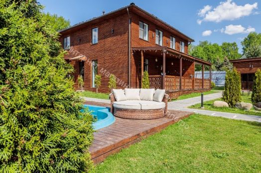 Диван-трансформер Violetta (шезлонг-трансформер) с подушками ротанг искусственный, Коричневый