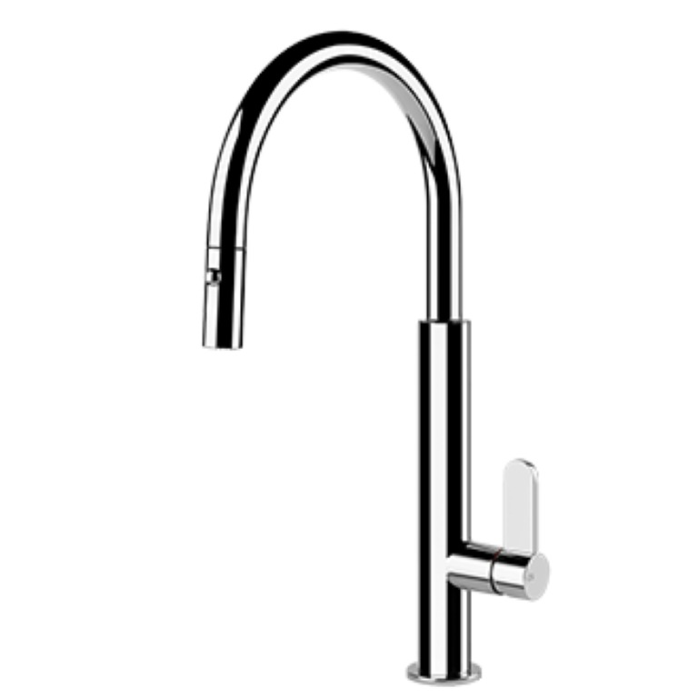 Смеситель для кухонной мойки  Gessi Helium 50001/50003 ФОТО