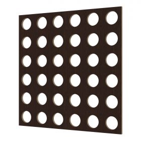 Перфорированная Панель Cosca Форо 16 ХДФ Венге В1030хШ695 мм / Коска..