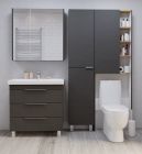 Тумба Gaula 80Н 3я Black 1Marka