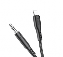 Кабель Hoco UPA18. Lightning - Mini Jack 3.5 мм