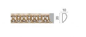 Молдинг Dekor-Dizayn 103С-59 Афродита Д2400хВ20хТ10/Декор Дизайн.