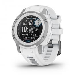 Умные часы Garmin Instinct 2S Solar Surf белый с серебристым безелем