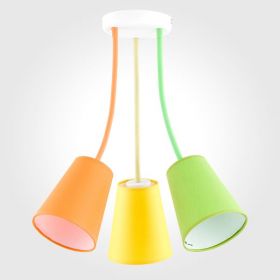 Потолочный Светильник Eurosvet 2106 Wire Colour Белый / Евросвет.