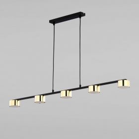 Подвесной Светильник Eurosvet 6092 Dallas Gold Black Черный, Золото / Евросвет.