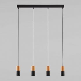 Подвесной Светильник Eurosvet 6311 Elit Black Wood Черный / Евросвет.