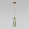 Подвесной Светильник Eurosvet  50252/1 Зеленый,Латунь,Металл / Евросвет.