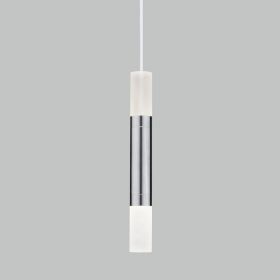 Светодиодный Светильник Подвесной Eurosvet 50210/1 LED Хром, Метал / Евросвет.