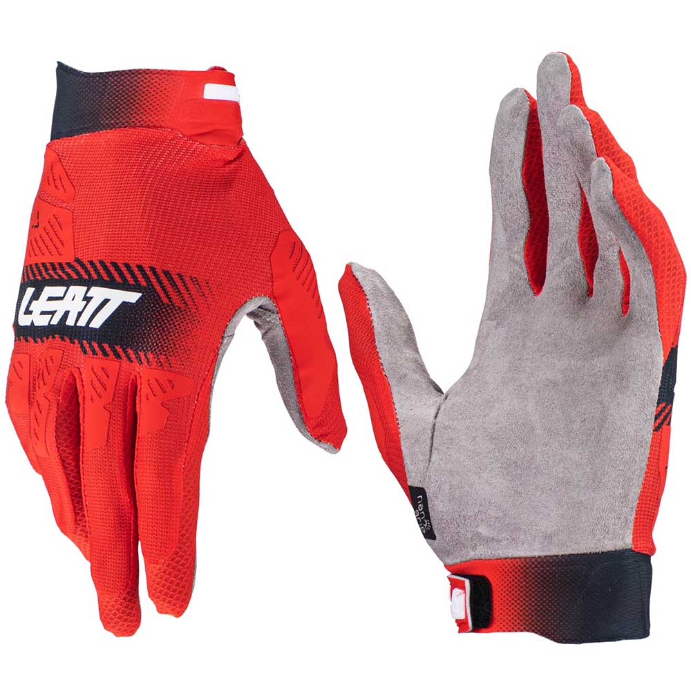 Leatt Moto 2.5 X-Flow Red перчатки для мотокросса