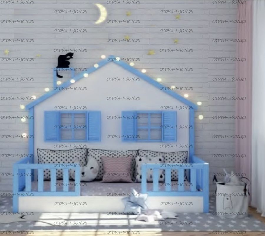 Кровать Домик Sunflower №IR9 (любые размеры)