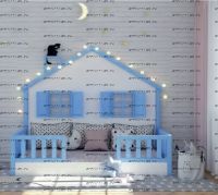 Кровать Домик Sunflower №IR9 (любые размеры)