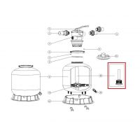 Дюзовая коробка в комплекте с трубой для Aquaviva T500