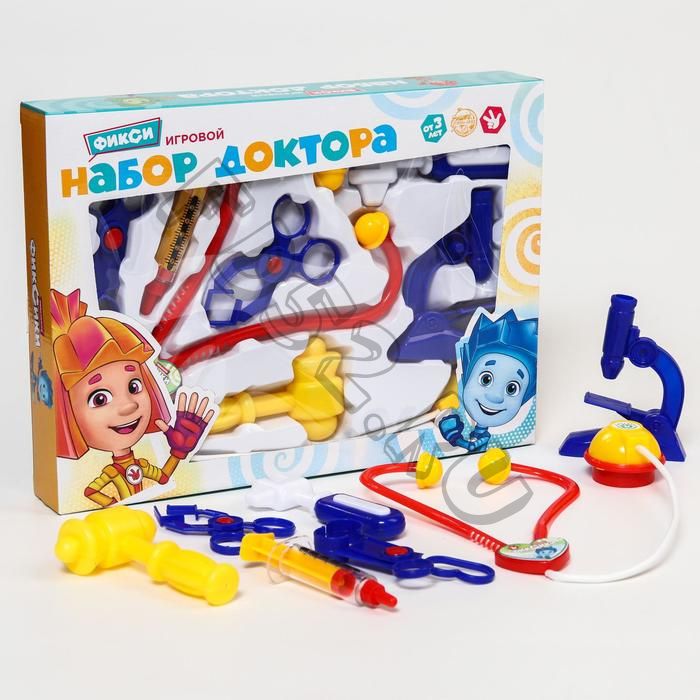 Игровой набор доктора, Фиксики, в коробке, МИКС