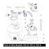 Манометр AquaViva 06021014 для крана шестиходового MPV16 AquaViva