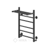 Полотенцесушитель Ника WAY II-60/40 U с Полкой Черный Матовый