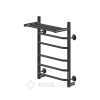 Полотенцесушитель Ника WAY III-60/40 U с Полкой Черный Матовый
