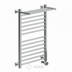 Полотенцесушитель Ника ЛМ 3-80/50/57 с Полочкой Водяной