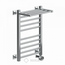 Полотенцесушитель Ника ЛМ 3-60/60/67 с Полочкой Водяной