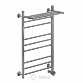 Полотенцесушитель Ника ЛП (Г2) ВП-80/50/57 с Полочкой Электрический