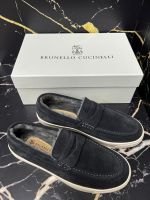 Зимние лоферы Brunello Cucinelli мужские