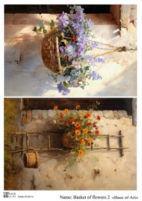 Basket of flowers 2