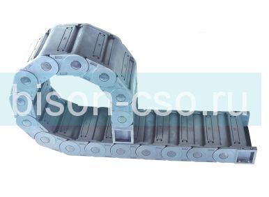 Кабель-канал гибкий 35х100 R125 TMX3550.100.125 закрытый (коннекторы в комплекте)