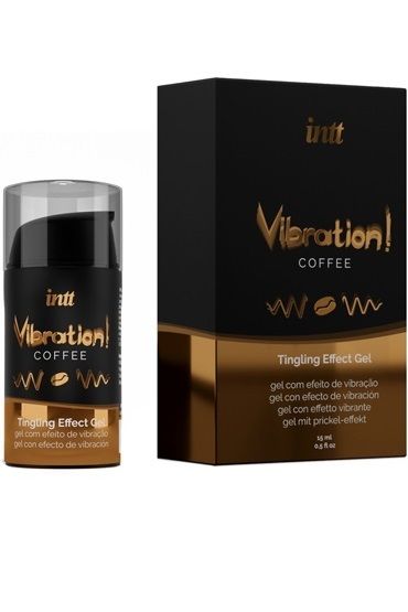 Жидкий вибратор Intt Vibration! Кофе, 15 мл