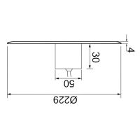 Прожектор светодиодный AquaViva HJ-WM-SS229, 351led 25W RGB (AISI-316)