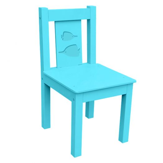 РК-53 Стул МДФ нерегулируемый бирюзовый