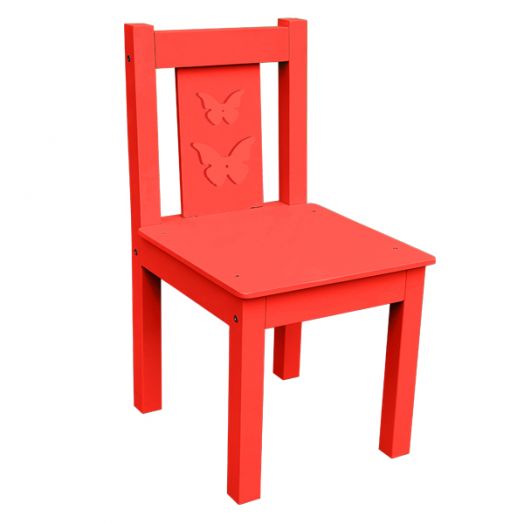 РК-53 Стул МДФ нерегулируемый красный