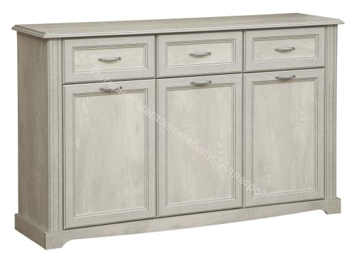 Тумба Сохо 32-13-01 1498 мм, Бетон пайн белый/Бетон пайн белый патина