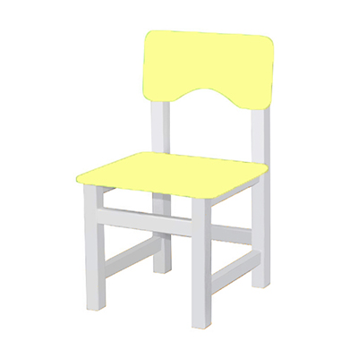 РК-54 Стул МДФ нерегулируемый "Лимонный"