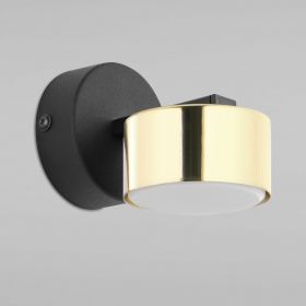 Настенный Светильник Eurosvet 6090 Dallas Gold Black Черный, Золото / Евросвет.