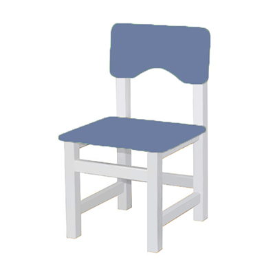 РК-54 Стул МДФ нерегулируемый "Полуночно-синий"