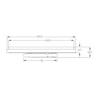 Лампа светодиодная к прожектору AquaViva (LED003/008/006/005-252led) 21Вт White