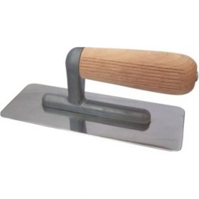 Кельма Венецианская ТРАПЕЦИЯ Stmdecor D2078 200х80мм Края Сточены, Деревянная Ручка.
