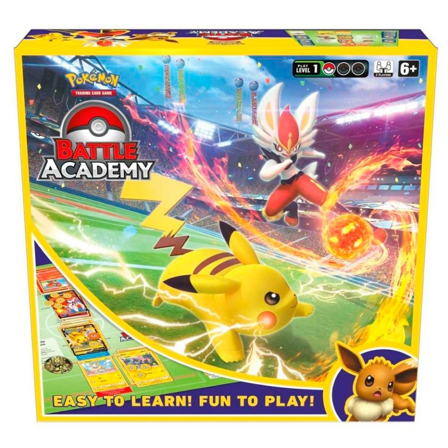 Pokemon: Battle Academy (Cinderace V, Pikachu V & Eevee V) [ENG]