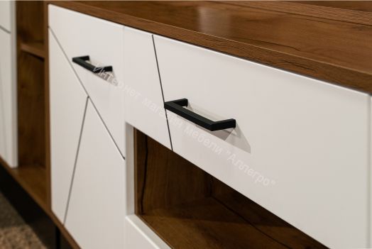 Тумба под ТВ 54.05 Гамма 1200 мм, Таксония/Белый